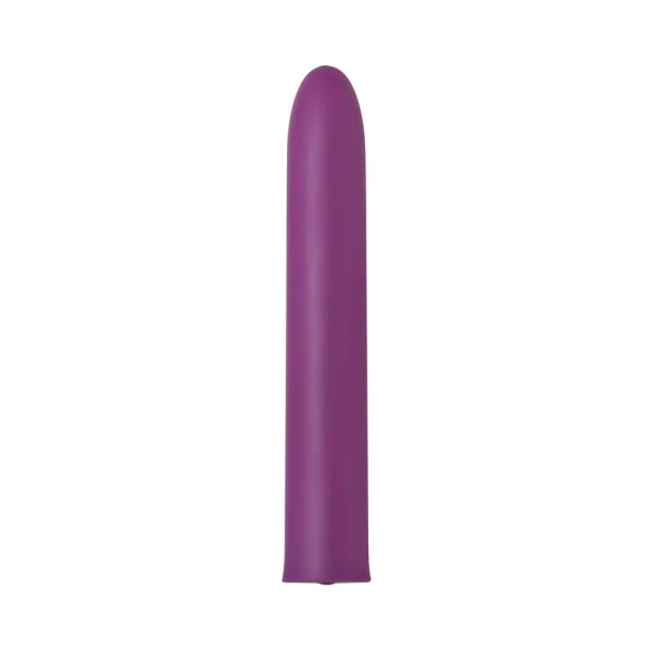 A&e Eve's Satin Slim Vibe Rechargeable Usb Cord Included Silicone Sleeve 10 Vibe Functions Waterproo — image 6 of 9