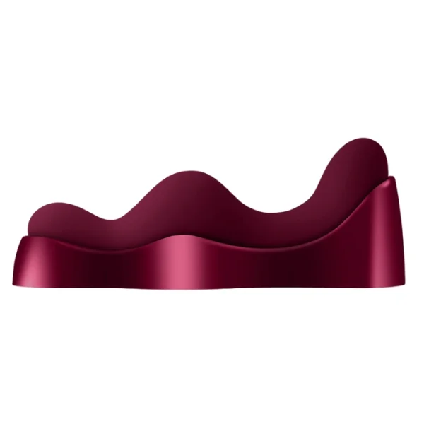 Ruby Glow Blush Sit On & Rock Hands-Free Vibrator
