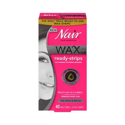 Nair Wax Ready strips Body 40 Pack 40