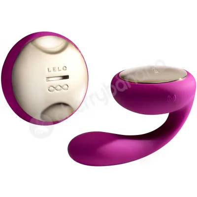 Lelo Ida Deep Rose 8 Function Rotating Vibrating Massager