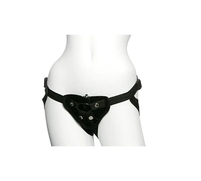 Tantus Silicone Vibrating Velvet Harness — image 5 of 6