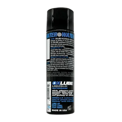Oxlube Waterbased 4 4 Oz