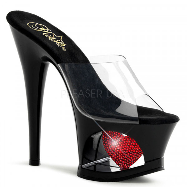 MOON-701HRS - 7" Heel, 2 3/4" Cut-Out PF Slide