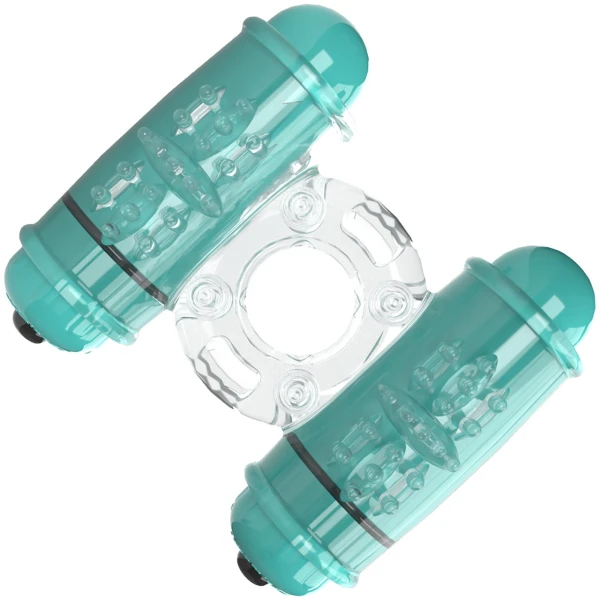 4B Double Wammy Vibrating Ring