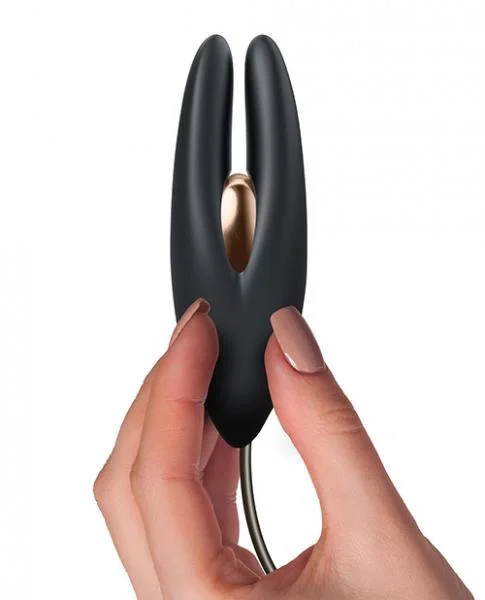 Mimosa Sleek Satisfaction Black Copper Clitoral Stimulator
