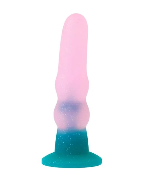 Nood Colours Glitter Rippled Dildo