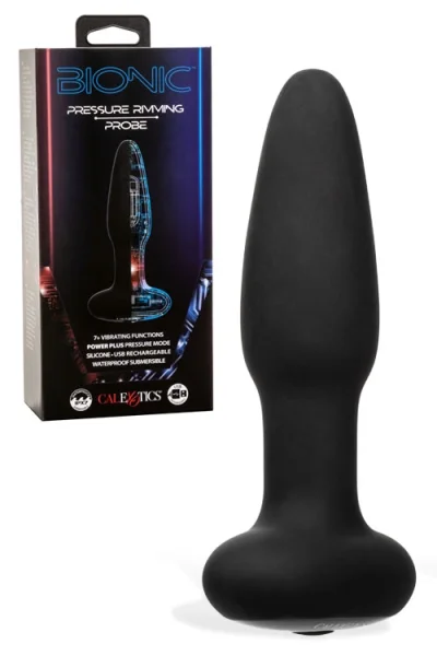 California Exotic Bionic Pressure 5.75" Pressure Activated Rimming Butt Plug