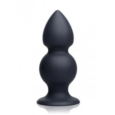 Tom Of Finland Weighted Silicone Anal Plug Black