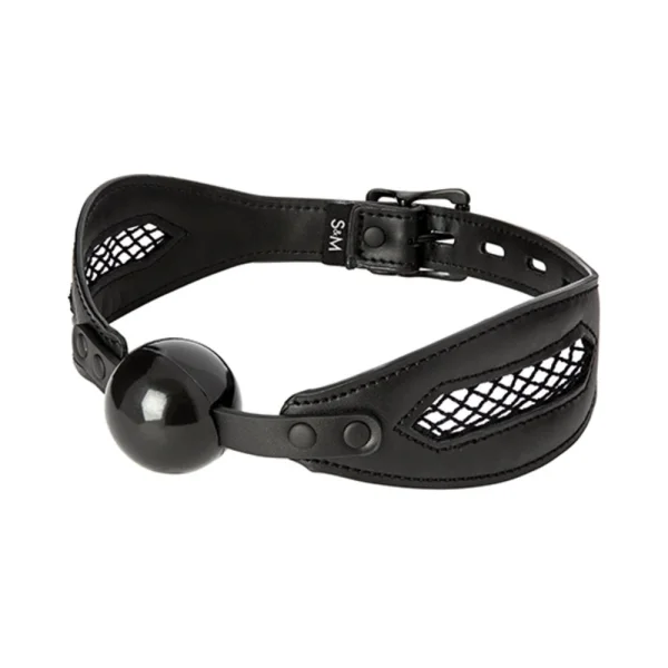 S&m Fishnet Ball Gag
