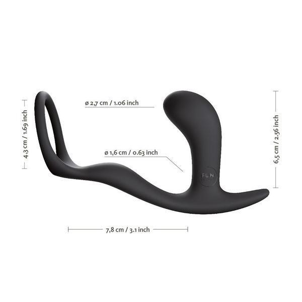 Fun Factory Bootie Ring Silicone Prostate Stimulator with Cock Ring