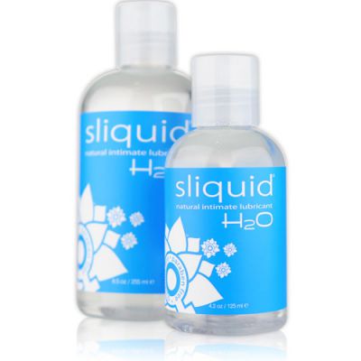 Sliquid Naturals H20 Waterbased Lubricant 125ml