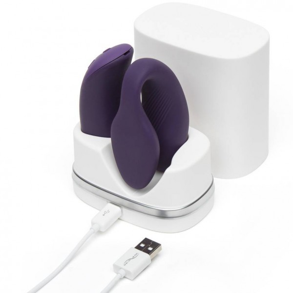 We-Vibe Chorus Adjustable Couples Vibrator With App & Squeeze Remote