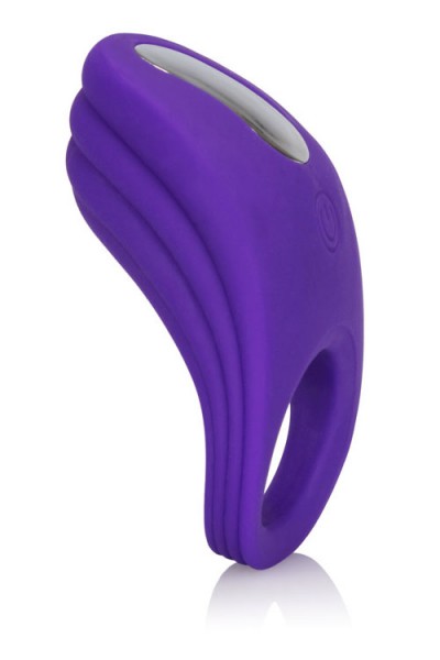 California Exotic USB-Rechargeable Vibrating Ridged Silicone Couples Cock Ring