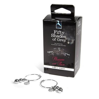 Fifty Shades of Grey Pleasure Pain Nipple Rings