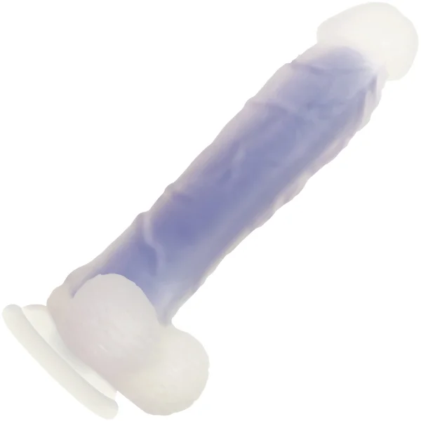 Evolved Luminous Glow in the Dark Dildo, Dual-Density Silicone