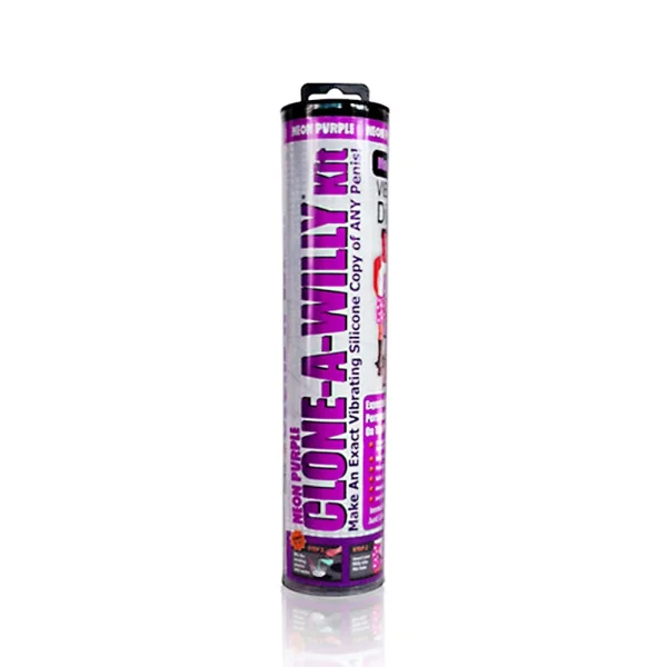 DIY 'Clone-a-Willy' Vibrator Mold Kit in Neon Purple
