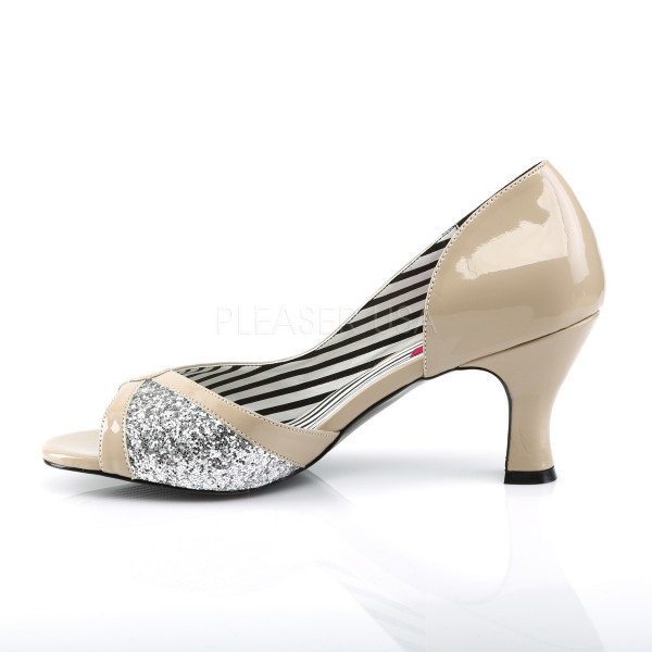 3 inches Heel Peep Toe D\'Orsay Pump — image 7 of 12