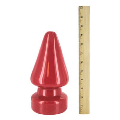 Anal Destructor Plug Large Red