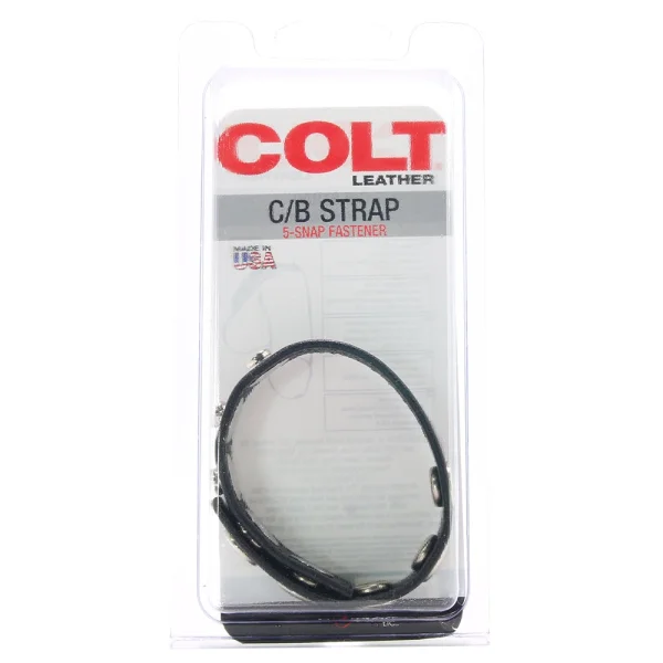 Colt Adjustable 5 Snap Leather
