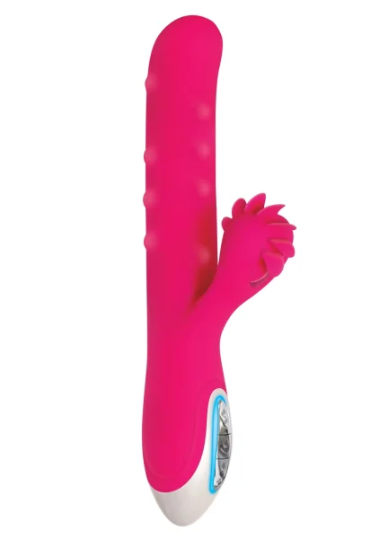 Love Spun Rechargeable Waterproof Dual Stimulation Vibrator By Evolved Novelties