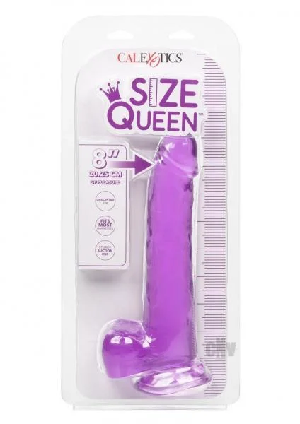 Size Queen 8in Purple — image 2 of 2