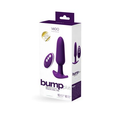 Bump Plus Rechargeable Remote Control Anal Vibe