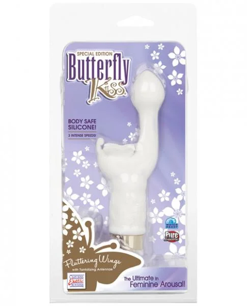 Special Edition Butterfly Kiss White Vibrator