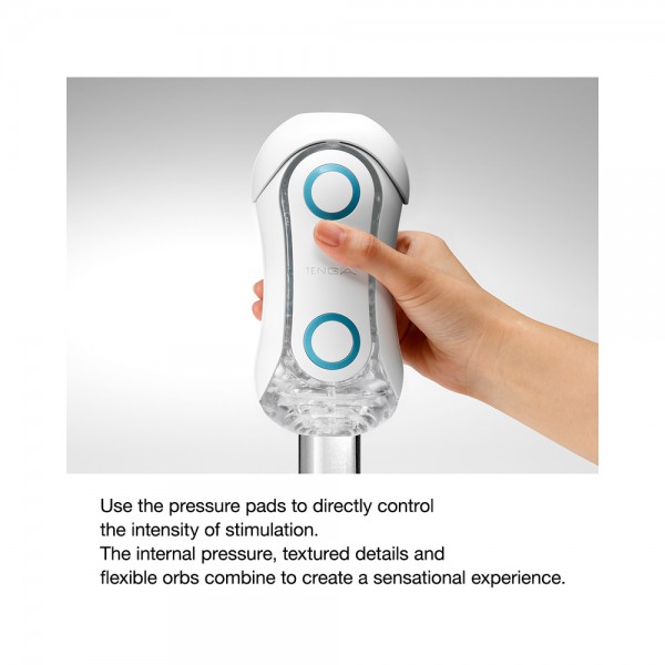 TENGA Flip Orb Blue Rush Masturbator – 7 Inch