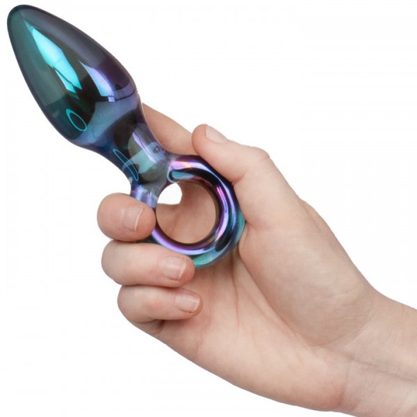 Glacier Glass Aura Ring Butt Plug – 5.5 Inch — image 4 of 4