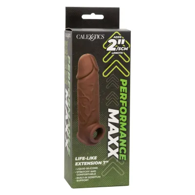 Performance Maxx Life Like Extension 7 Inch Brown