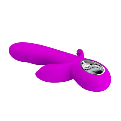 Pretty Love Humphrey Bendable Front and Back Rabbit Fuchsia