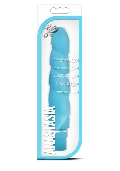 Luxe Anastasia Silicone Vibrator by Blush Novelties - Anastasia Pink