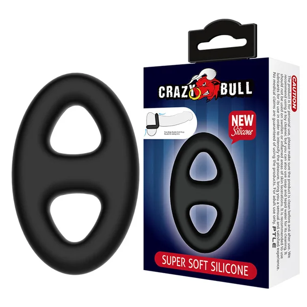 Super Soft Silicone Cock And Ball Ring — image 6 of 11
