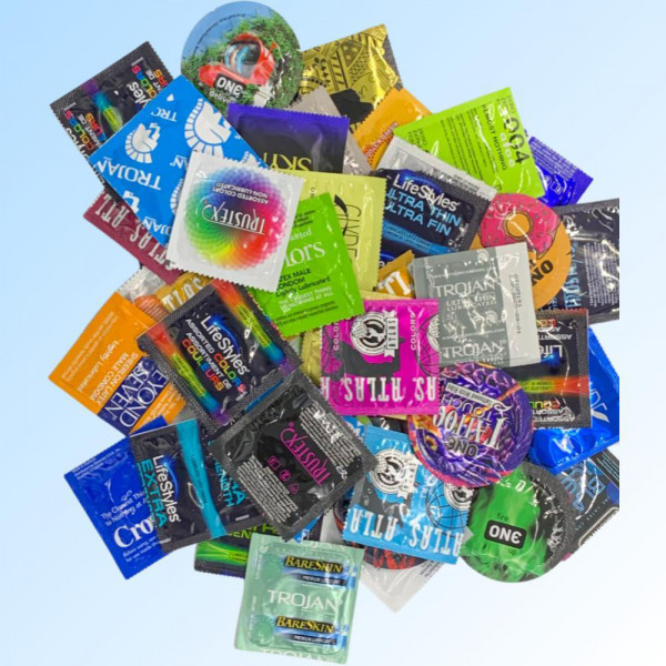50 Condom Sampler Pack — image 4 of 4