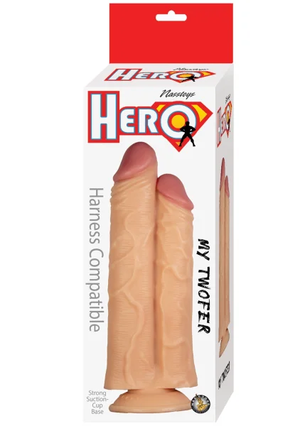 Hero My Twofer Harness Compatible Dual Dildo
