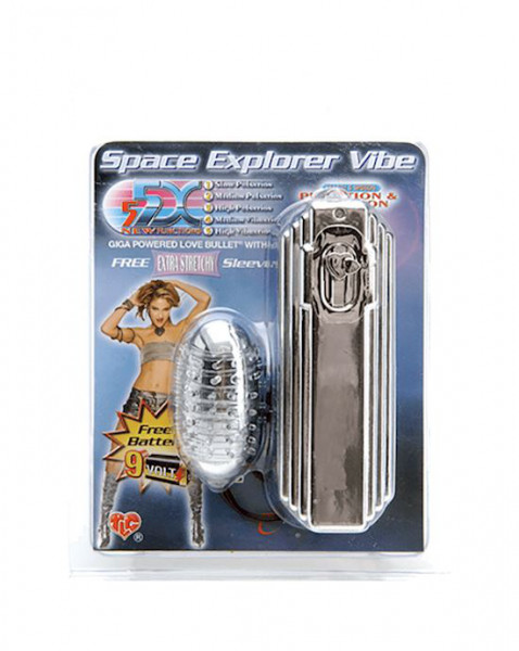 5x Space Explorer Bullet Vibe - Silver