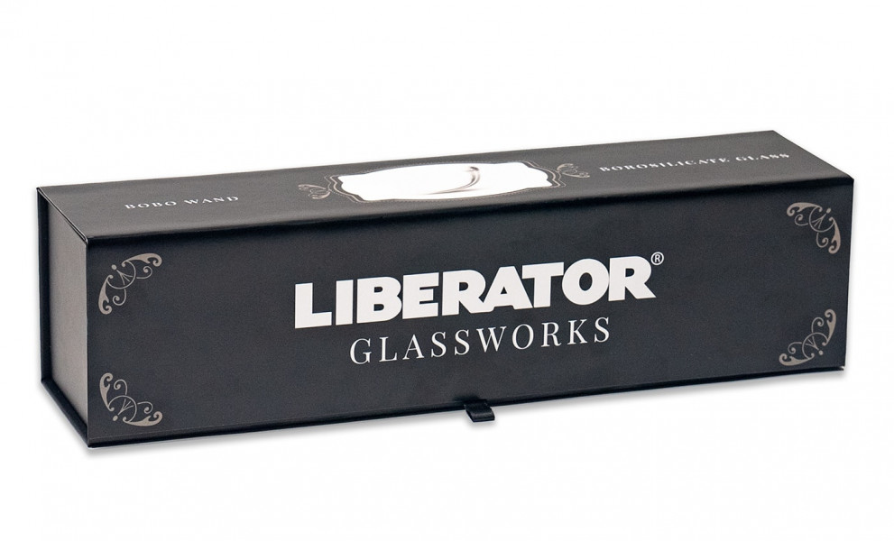 Bobo Glass Wand Dildo by Liberator Glassworks