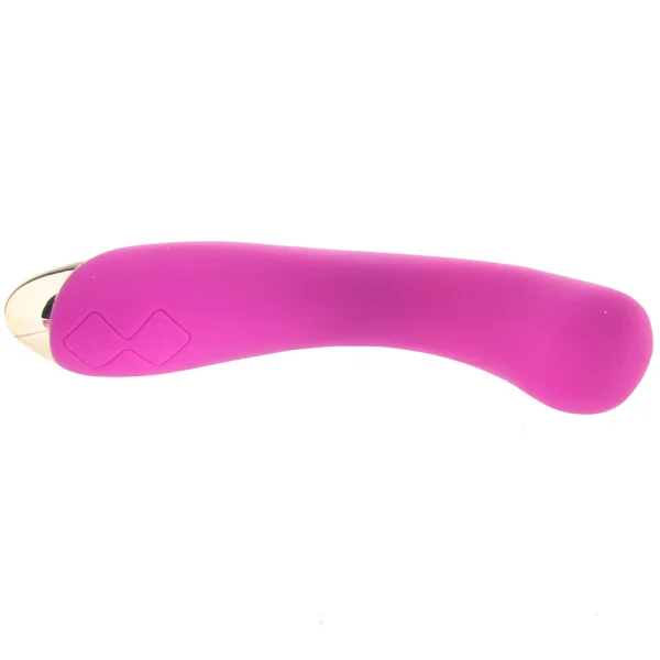 Aria Bangin' AF 10-Function Rechargeable Silicone G-Spot Vibrator By Blush - Purple