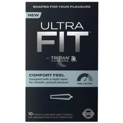 Trojan Ultra Fit Comfort Feel Condoms 10 Pack