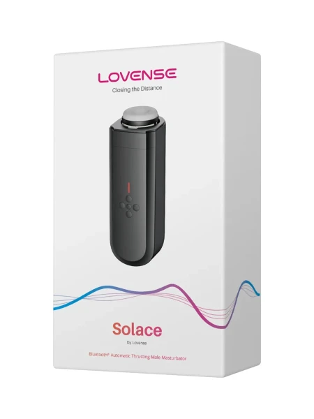 Lovense Solace App Controlled Automatic Thrusting Penis Masturbator