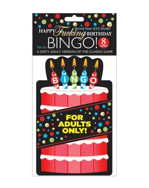 Dirty Fucking Blowout Bingo Party Game