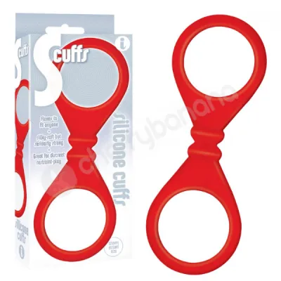 S Cuffs Red Silicone Cuffs