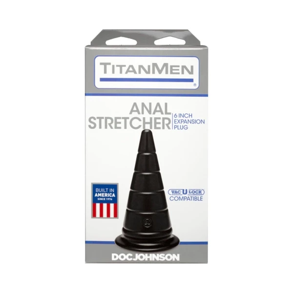 Titanmen Anal Stretcher 6 Inches Expansion Plug Black — image 10 of 10