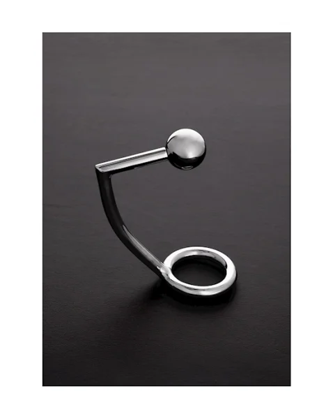 Intruder With Cock Ring - (40/30mm) - Silver