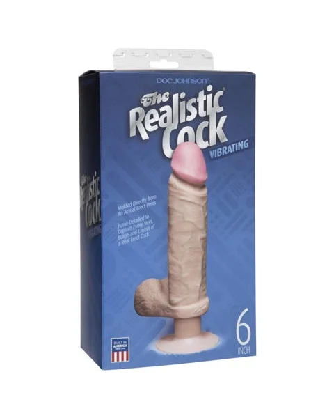 The Vibro Realistic 6 inch Cock