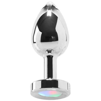 Booty Sparks Silver Light Up Anal Plug