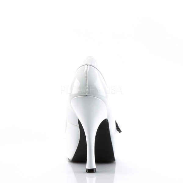 CUTIEPIE-02 - 4 1/2" Heel, 3/4" Hidden P/F Mary Jane Pump — image 8 of 25