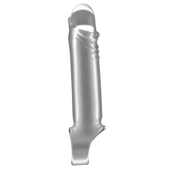 N031 STRETCHY PENIS EXTENSION BLACK SONO