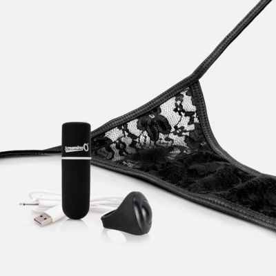 My Secret Charged Remote Control Panty Vibe Single Black