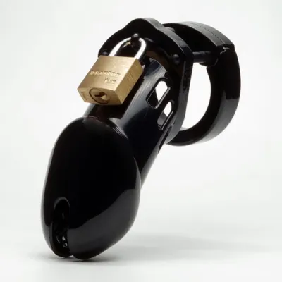 Cb 6000 Black 3 25 In Chastity Cage W Complete Kit